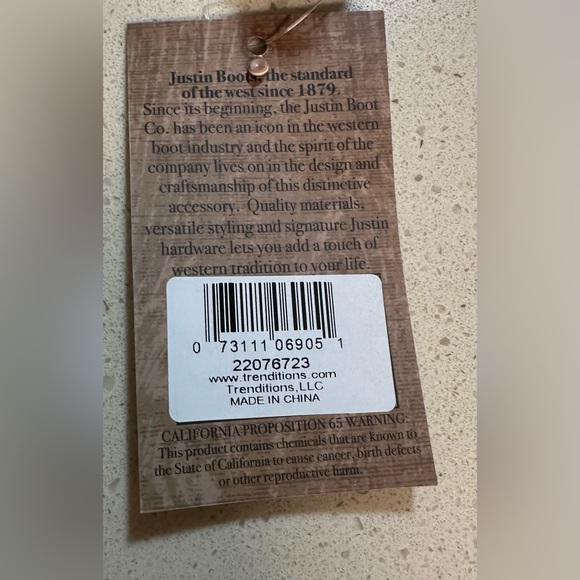 Justin Boots Cheetah Print Crossbody NWT - Picture 6 of 10